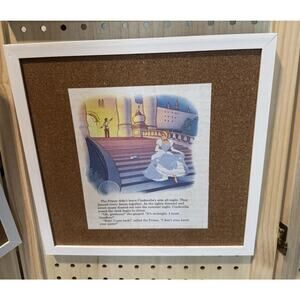 Disney Handmade Custom Pin Board Cinderella SlipperMade From Little Golden Books